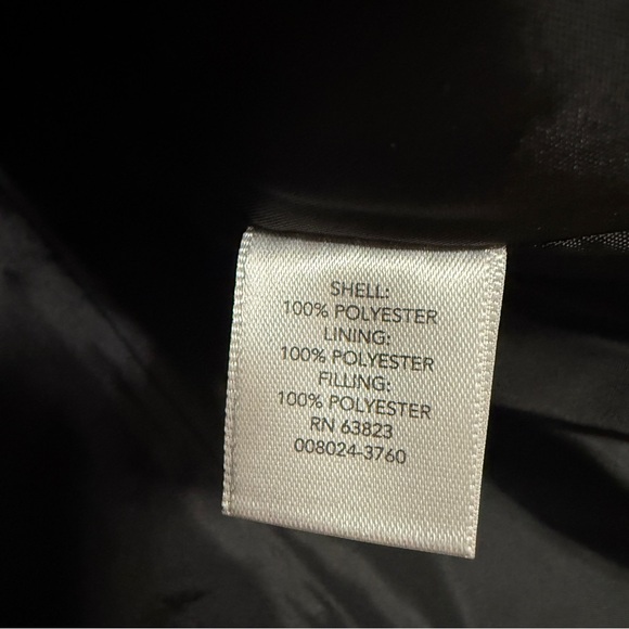 CJ Banks Black with white Polka Dot Quilted Vest, size 2X, NWOT - Picture 4 of 10